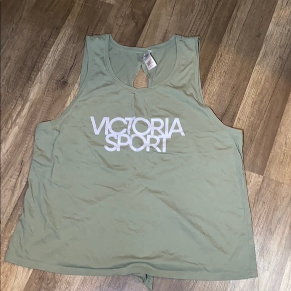 🆕 Victoria’s Secret Sport Tie Back Tank Top - Picture 4 of 5